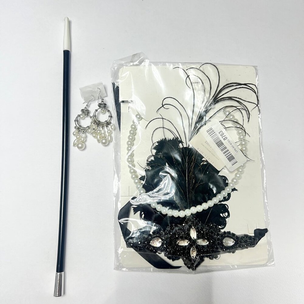 1920s Flapper Accessories Gatsby Costume Accessories Set